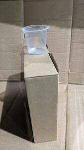 #A04257 unused goods toning mixing cup ALT/RC400 400mL×200 piece entering exterior box . somewhat damage equipped (600mL/1000mL type . another exhibition )