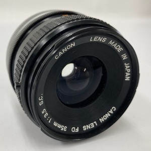 【230624】CANON キャノン FD 35mm 1:3.5 LENS レンズ
