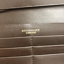 【IT8MHRJ0M217】未使用級 BURBERRY バーバリー レザー 長財布 _画像9