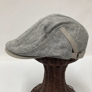 【ITBGGTULI044】DAKS ダックス ハンチング帽 ハット 帽子 グレー 灰色 M56.5㎝ 日よけ 日本製