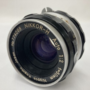 【230629】CANON キャノン 50㎜ 1:2 レンズ No.774088 NIKKOR-H Auto 1:2 f＝50㎜ Nippon Kogaku Japan カメラ カメラレンズ