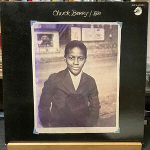 Chuck Berry 【Bio】LP 国内盤 Chess SWX-6051 1973 Rock チャック・ベリー レコード