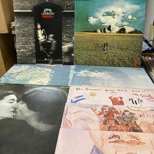 LP レコード John Lennon / Plastic Ono Band まとめて6枚セット Imagine/ジョンの魂/Mind Games /Rock’n Roll etc ジョン・レノン