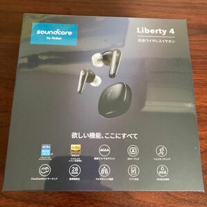 Anker Soundcore Liberty 4　ブラック アンカー　サウンドコア　リバティ4 ワイヤレスイヤホン