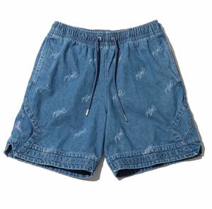 Nike Jordan Allover Print Men's Short Pants Denimナイキ ジョーダン オールオーバー プリント メンズ ショート パンツ デニム XL