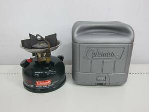 ジャンク品 Coleman コールマン シングルバーナー ストーブ 508A ハードケース 中古