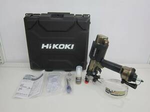 中古品 HiKOKI ハイコーキ 高圧 41mm 高圧ねじ打機 WF4HS ケース付 併