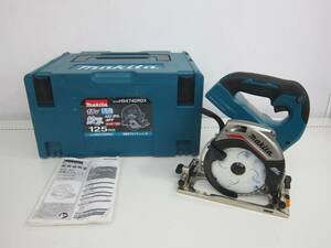 中古品 makita マキタ 125mm 充電式マルノコ HS474D 18V ケース付