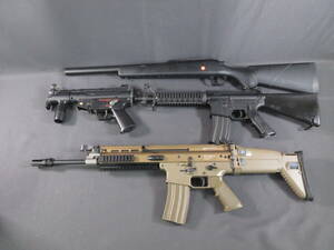 16/Э965*[ including in a package un- possible ] Tokyo Marui Junk air gun set sale *s car /krutsu/M4/VSR-10