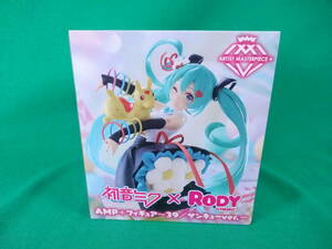 08/H898* Hatsune Miku ×Rody AMP+ figure ~39/ sun cue ver.~* unopened 