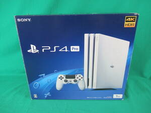 60/Q948*PS4 Pro body *SONY*PlayStation4 Pro body *Ver. 8.01*1TB* gray car -* white *CUH-7200B B02* operation verification settled / the first period . settled used 