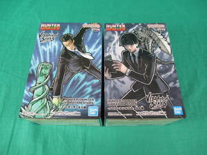 06/A605* figure 2 kind set *HUNTER×HUNTER Hunter Hunter VIBRATION STARS black ro=ru sill full * Leo rio * prize * unopened goods 