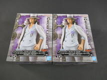 09/A647★フィギュア 2個セット★ワンピース DXF THE GRANDLINE SERIES EXTRA ROB LUCCI ロブ・ルッチ★プライズ★ONE PIECE★未開封品_画像1