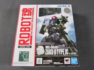 10/S288★バンダイ★ROBOT魂＜SIDE MS＞ MS-06JC 陸戦型ザクII JC型 ver.A.N.I.M.E.★中古