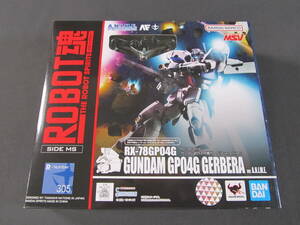 10/S290* Bandai *ROBOT soul <SIDE MS> RX-78GP04G Gundam . work 4 serial number gerbera ver. A.N.I.M.E.* used 