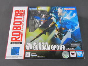 10/S291★バンダイ★ROBOT魂 ＜SIDE MS＞ RX-78GP01Fb ガンダム試作1号機 フルバーニアン Ver. A.N.I.M.E.★中古