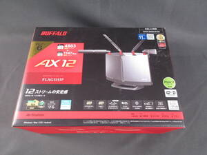 39/Э278★BUFFALO Wi-Fi 6（11ax）対応 4803＋1147Mbps チタニウムグレー★WXR-6000AX