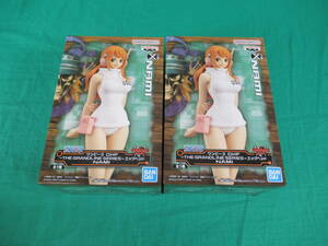 09/A732★フィギュア 2個セット★ワンピース DXF THE GRANDLINE SERIES エッグヘッド NAMI ナミ★ONE PIECE★プライズ★未開封品 