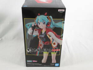 08/Y167★未開封★初音ミクレーシングVer. ESPRESTO est Prints&Texture レーシングミク2020 TeamUKYO応援Ver.　★バンプレスト