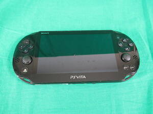 60/R857*PSVITA body only single goods black PCH-2000*PlayStation Vita body * scratch / use impression equipped * electrification verification only / operation not yet verification * present condition goods 
