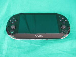 60/R859*PSVITA body only single goods khaki / black PCH-2000*PlayStation Vita body * scratch / use impression equipped * electrification verification only / operation not yet verification * present condition goods 