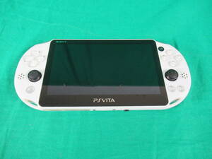60/R865*PSVITA body only single goods gray car -* white PCH-2000*PlayStation Vita* scratch / use impression equipped * electrification verification only / operation not yet verification * present condition goods 