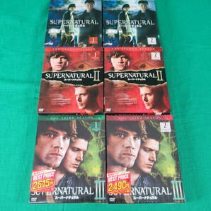 78/L060★海外TVドラマDVD★SUPERNATURAL スーパーナチュラル シーズン1～シーズン3 SET1/SET2★DVD 開封済み中古/未開封 混在★中古品の画像1