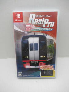 59/R689★鉄道にっぽん! Real Pro 特急走行! 名古屋鉄道編★Nintendo Switch ニンテンドースイッチ★ソニックパワード★中古品 使用品