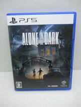 56/R738★アローン イン ザ ダーク / ALONE IN THE DARK★PlayStation5★プレイステーション5★THQ Nordic★中古品 使用品_画像1