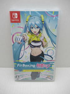 59/R761★Fit Boxing feat. 初音ミク ‐ミクといっしょにエクササイズ‐★Nintendo Switch ニンテンドースイッチ★イマジニア★未開封品 