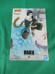 06/A611*NARUTO- Naruto -Memorable Saga HAKU - white - Haku * figure * van Puresuto * prize * unopened goods 