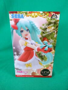 08/H065* Hatsune Miku super premium figure * Hatsune Miku ~ Christmas 2022* unopened 