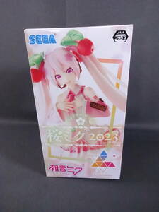 08/H321* Hatsune Miku series Luminasta* Sakura Miku ~2023* unopened * box damage equipped 