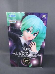 08/H434* Hatsune Miku Project DIVA Arcade Future Tone super premium figure ~ Hatsune Miku -. bad angel ~* unopened * box damage equipped 