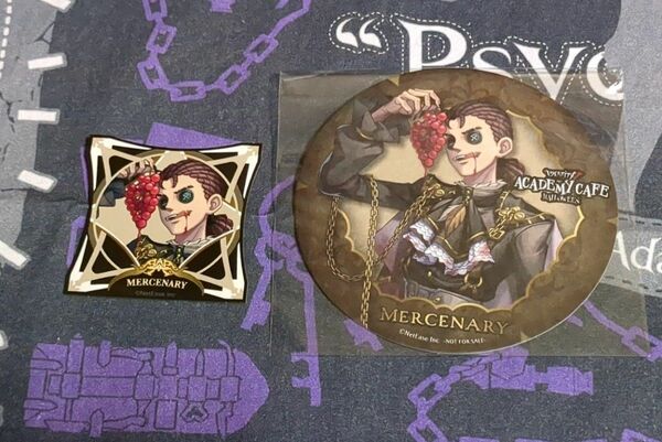 IdentityV 第五人格 傭兵 ナワーブ・サベダー グッズセット スイパラ プリンスホテル ナンジャ アルカナ フィギュア