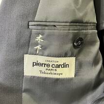 Pierre Cardin セットアップスーツ テーラードジャケット スラックス 背抜き 2タック 高島屋 極上 ピエールカルダン【送料一律/同梱可能】N_画像8