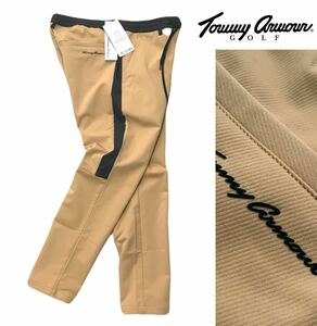 ^B302 новый товар [ мужской L] Brown Tommy armor - Golf Tommy Armour.u il sNANOGUARD укороченные брюки (0)