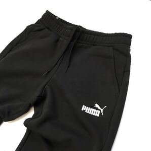 ◎026新品【メンズL】黒白 プーマ ゴルフにオススメ スウェットパンツ ジャージ PUMA POWER キャット スポーツウェア ゴルフの画像3