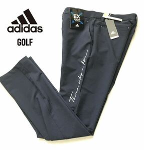 ☆012新品【ウエスト82前後】紺ネイビー adidas GOLF アディダス ゴルフ ストレッチ ワーディング　パンツ 吸汗速乾