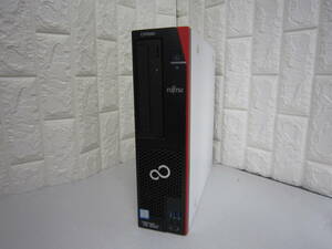 1217★FUJITSU ESPRIMO D588/BX　Core i3 9100 HDD/無 メモリ/4GB　BIOS確認