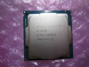 1260★CPU Intel Core i5 8400 2.80GHZ SR3QT 動作品