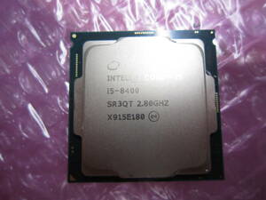 1262★CPU Intel Core i5 8400 2.80GHZ SR3QT 動作品