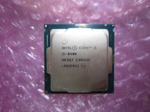 1268★CPU Intel Core i5 8400 2.80GHZ SR3QT 動作品