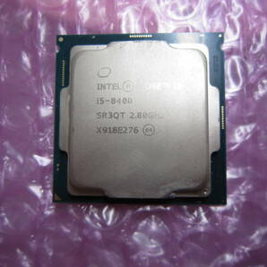 1300★CPU Intel Core i5 8400 2.80GHZ SR3QT 動作品の画像1