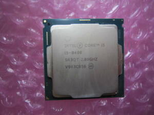 1334★CPU Intel Core i5 8400 2.80GHZ SR3QT 動作品