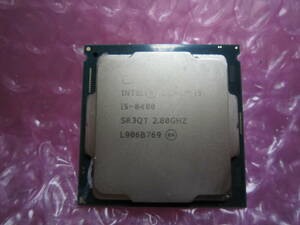 1337★CPU Intel Core i5 8400 2.80GHZ SR3QT 動作品