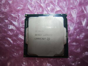 1345★CPU Intel Core i5 8400 2.80GHZ SR3QT 動作品