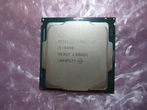 1364★CPU Intel Core i5 8400 2.80GHZ SR3QT 動作品