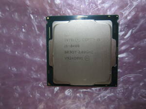 1371★CPU Intel Core i5 8400 2.80GHZ SR3QT 動作品