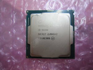 1407★CPU Intel Core i5 8400 2.80GHZ SR3QT 動作品